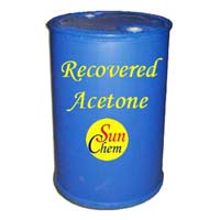 Recovered Acetone Solvent